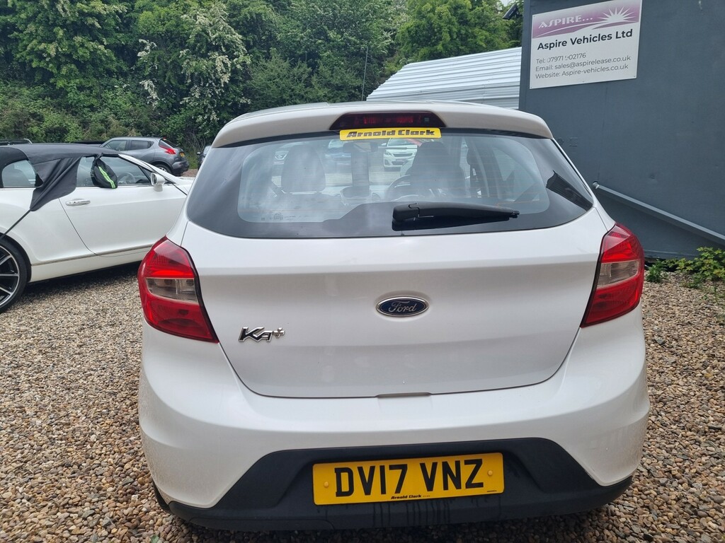 Ford KA+ Hatchback 1.2 Ti-vct Zetec 201717 DV17VNZ White #5