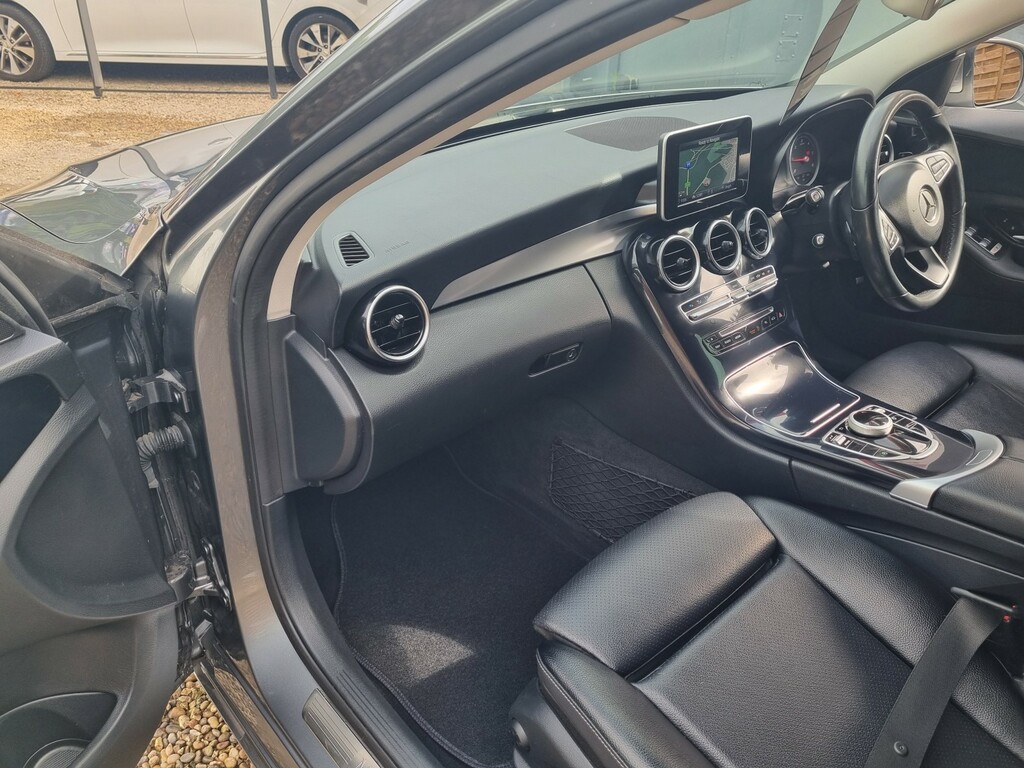 Mercedes-Benz C Class Estate 1.6 C200d Se 2018 ST67NLP Grey #6