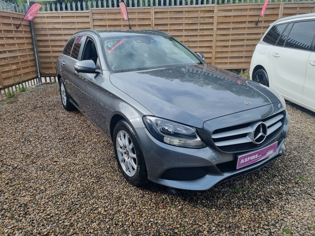 Mercedes-Benz C Class Estate 1.6 C200d Se 2018 ST67NLP Grey #2