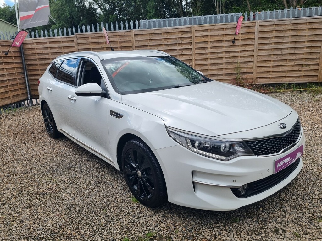 Kia Optima 1.7 Crdi 3 White #2
