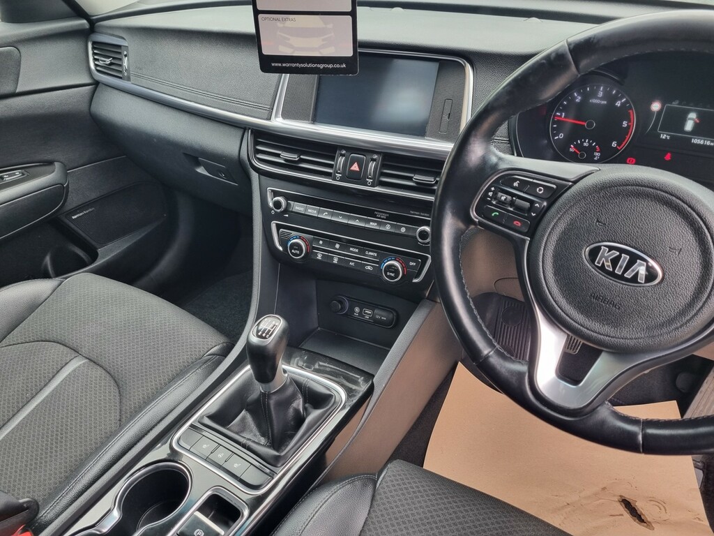 Kia Optima 1.7 Crdi Isg 2 2018 18 Black #13
