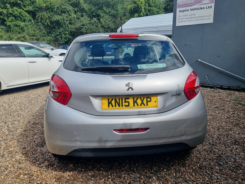 Peugeot 208 Hatchback 1.4 Hdi Active 201515 KN15KXP Silver #5