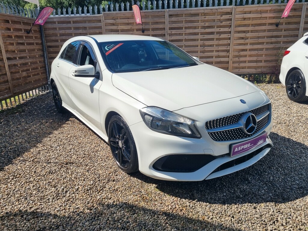 Mercedes-Benz A Class 1.5 A180d Amg Line White