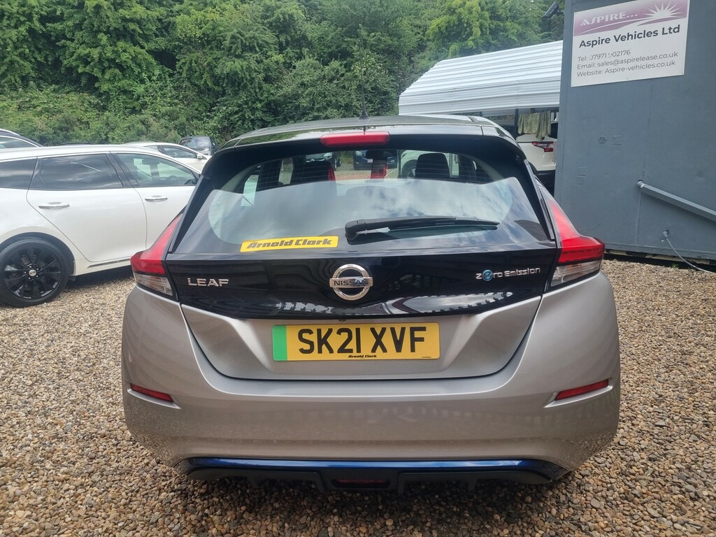 Nissan Leaf Hatchback 40Kwh Acenta 202121 Silver #5