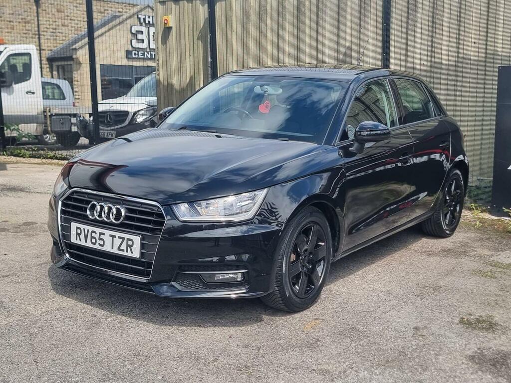 Audi A1 1.6 Tdi Sport Sportback Euro 6 Ss 201565 RV65TZR Black #3