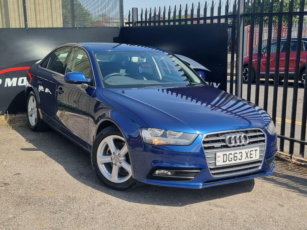 Audi A4 2.0 Tdi Se Technik Quattro Euro 5 Ss 2013 Blue