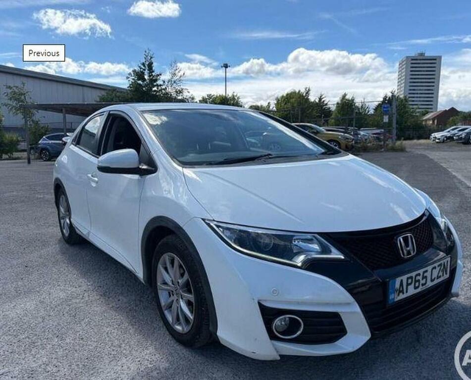 Honda Civic 1.6 I-dtec Se Plus Euro 5 Ss White