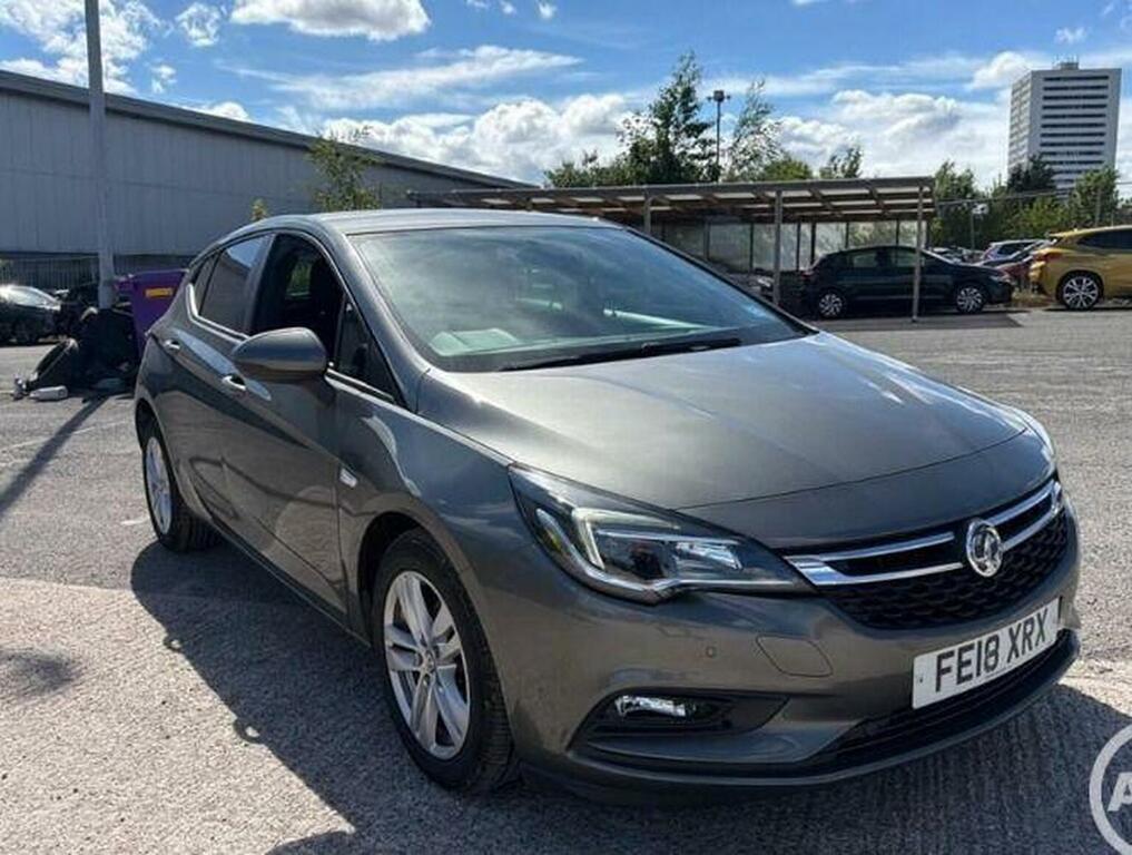 Vauxhall Astra 1.6 Cdti Ecotec Blueinjection Tech Line Nav Euro 6 Grey