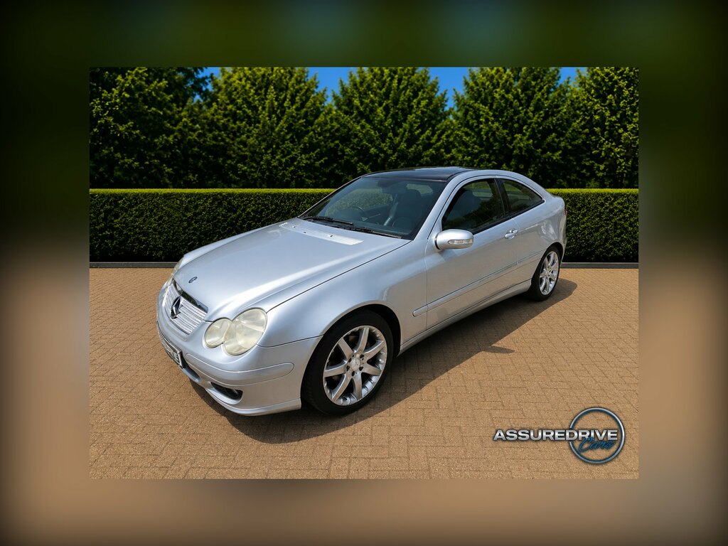 Mercedes-Benz C Class 2.1 C220 Cdi Se Coupe 174 G Silver #5