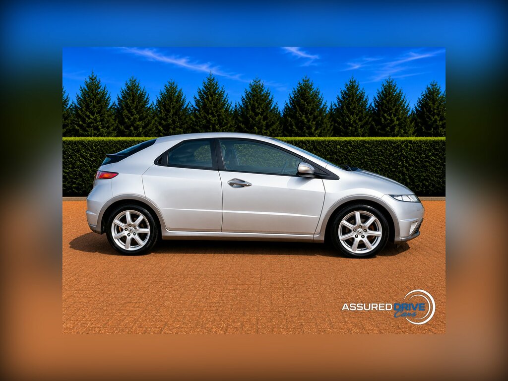 Honda Civic 1.8 I-vtec Ex Hatchback 156 Gk OE58HRU Silver #2