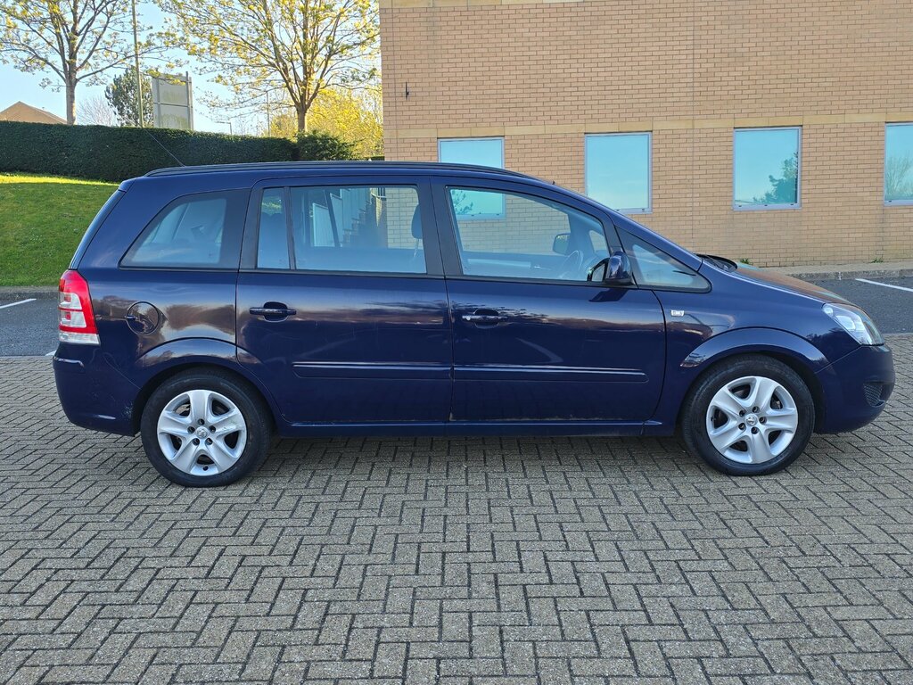 Vauxhall Zafira 1.6 16V Exclusiv Mpv Euro 5 115 Blue #6