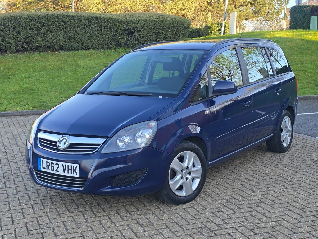Vauxhall Zafira 1.6 16V Exclusiv Mpv Euro 5 115 Blue