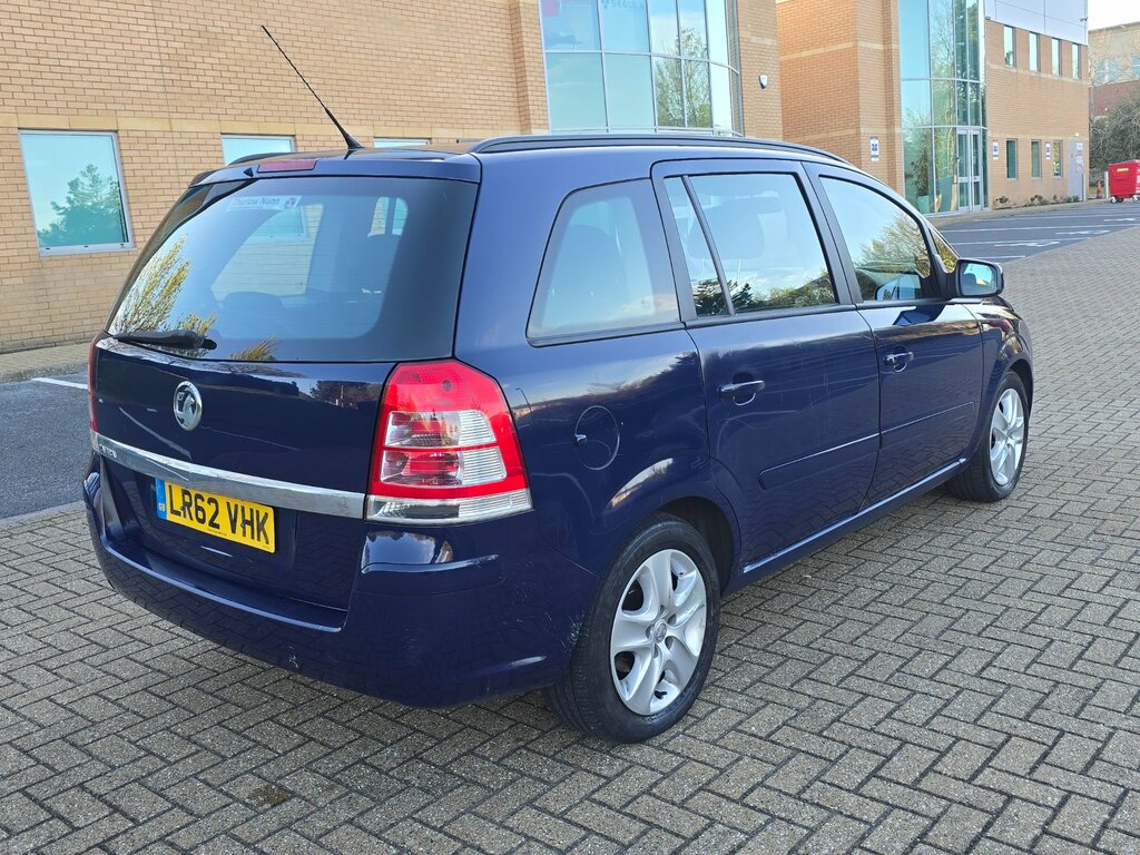 Vauxhall Zafira 1.6 16V Exclusiv Mpv Euro 5 115 Blue #5