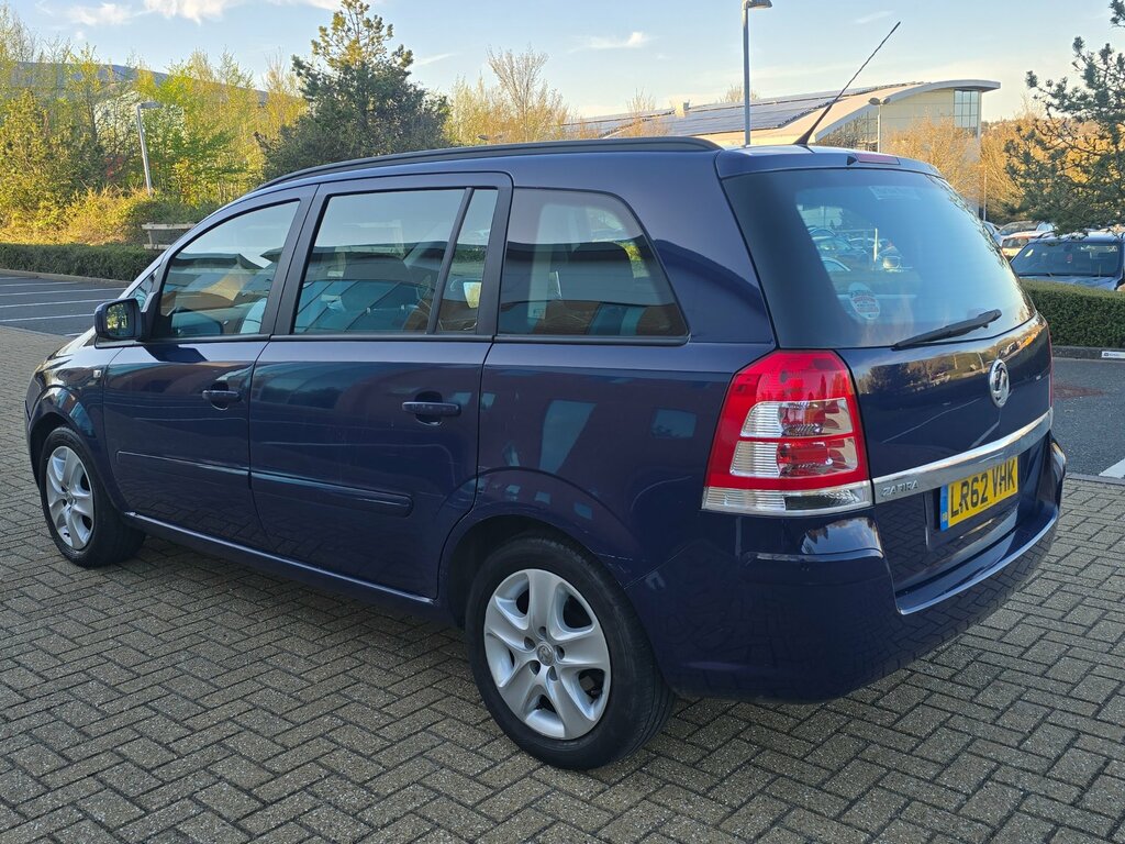 Vauxhall Zafira 1.6 16V Exclusiv Mpv Euro 5 115 Blue #3