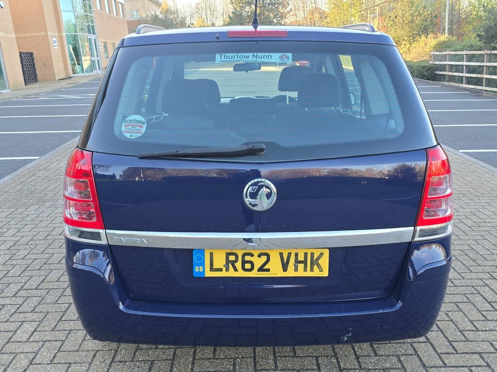 Vauxhall Zafira 1.6 16V Exclusiv Mpv Euro 5 115 Blue #4