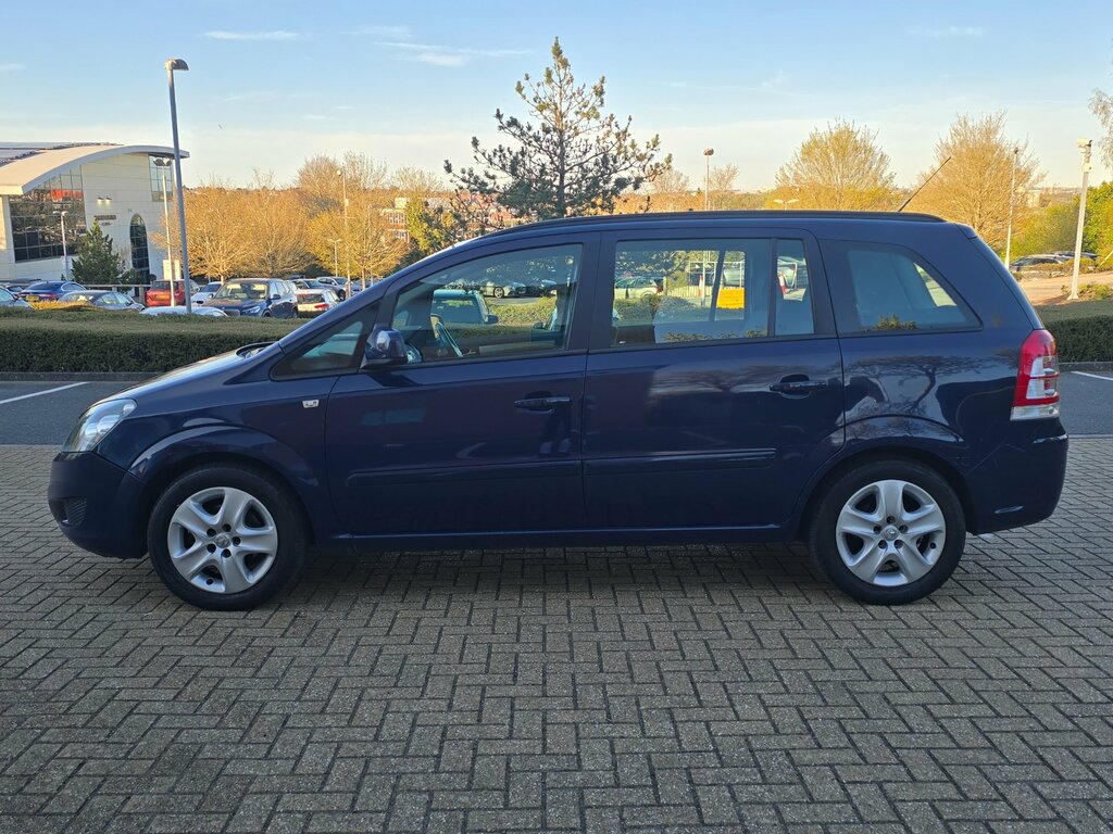 Vauxhall Zafira 1.6 16V Exclusiv Mpv Euro 5 115 Blue #2