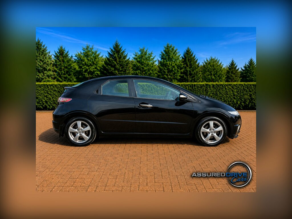 Honda Civic 1.4 I-vtec Si Hatchback 135 Gk Black #2