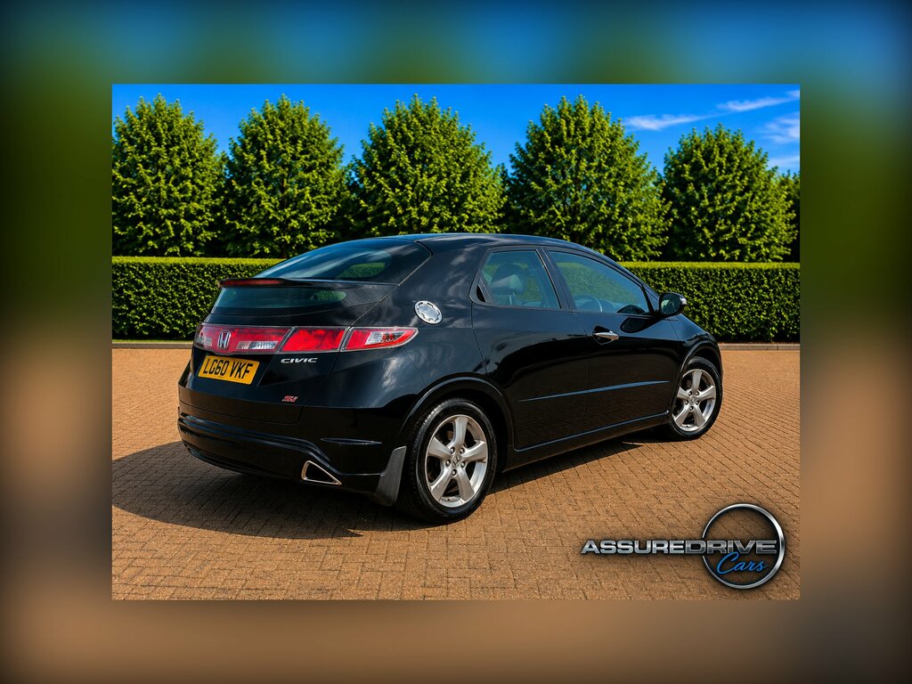 Honda Civic 1.4 I-vtec Si Hatchback 135 Gk Black #3