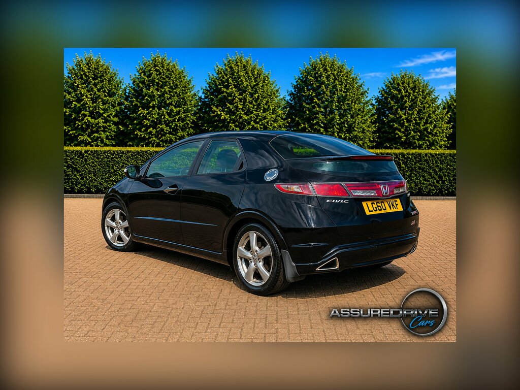 Honda Civic 1.4 I-vtec Si Hatchback 135 Gk Black #5