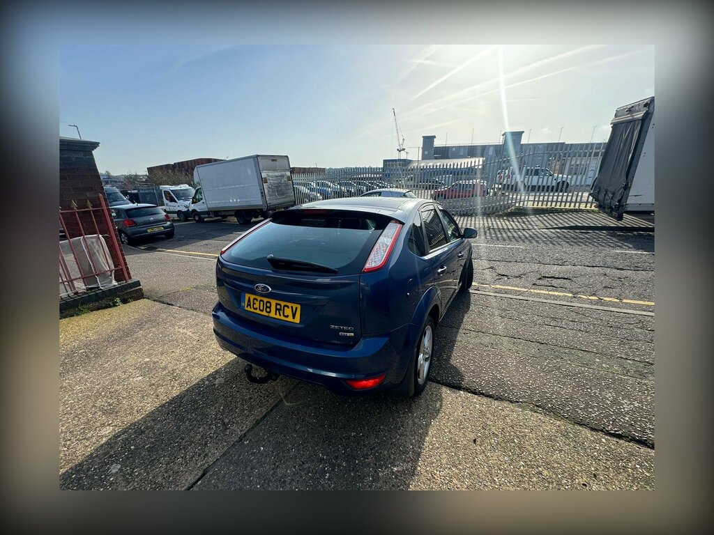 Ford Focus 1.8 Tdci Zetec Hatchback 137 G Blue #4