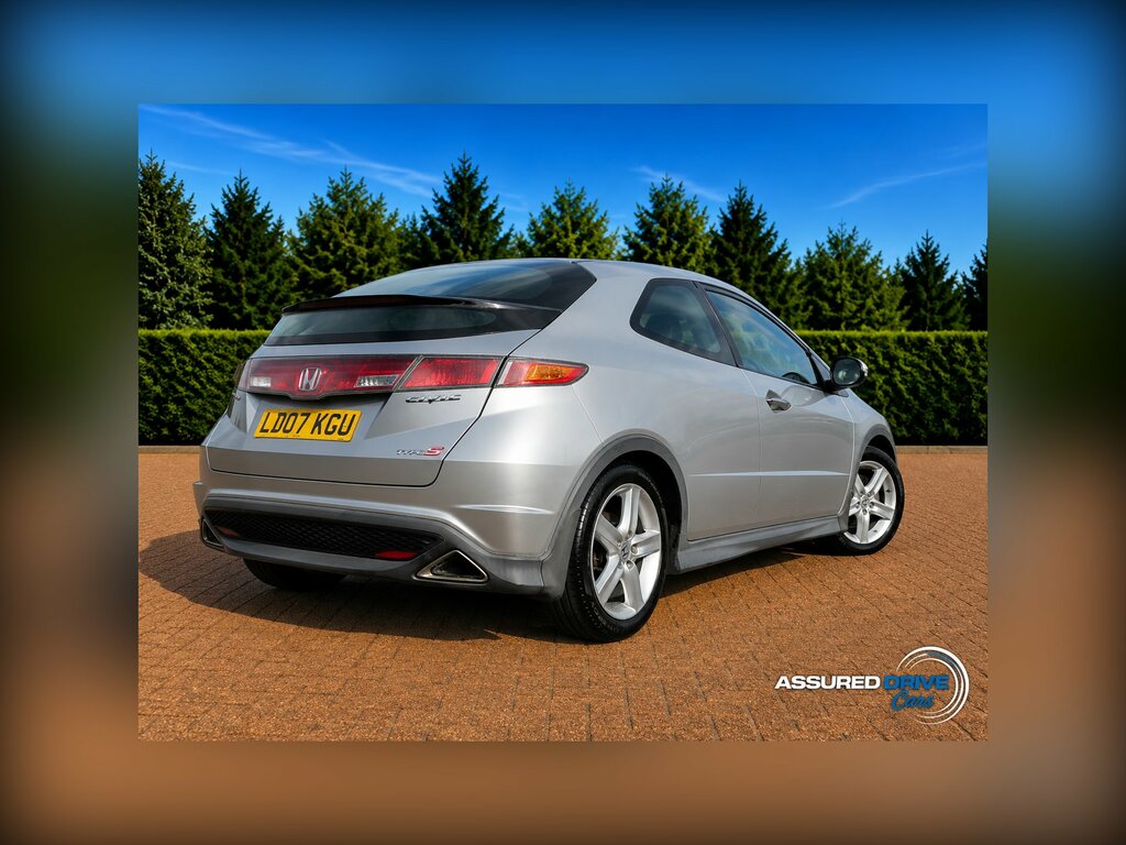 Honda Civic 1.8 I-vtec Type S Gt Hatchback Silver #3