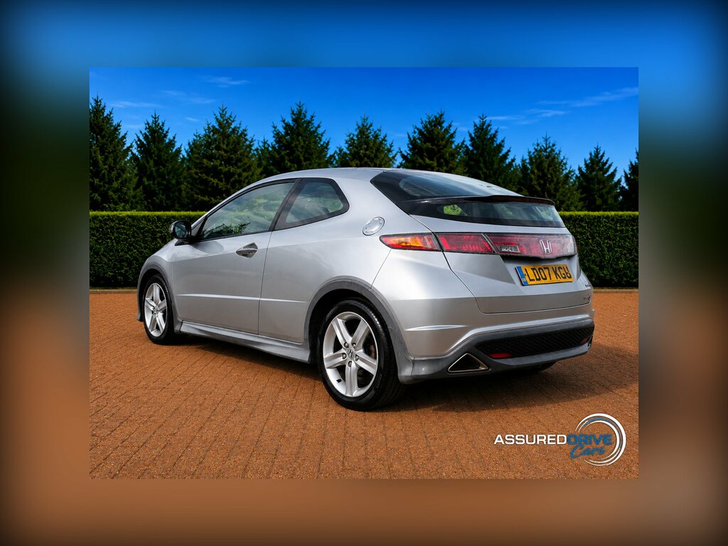 Honda Civic 1.8 I-vtec Type S Gt Hatchback Silver #5