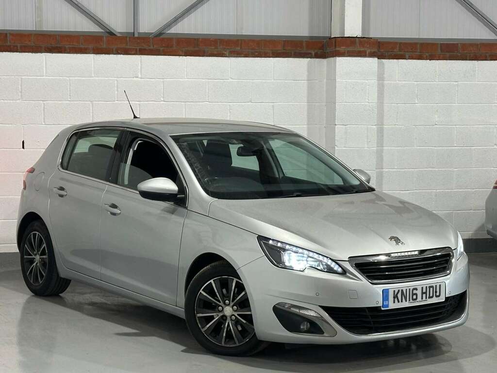 Peugeot 308 1.6 Bluehdi Allure Euro 6 Ss KN16HDU Silver #2
