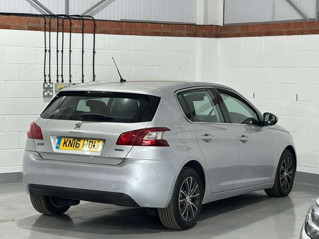 Peugeot 308 1.6 Bluehdi Allure Euro 6 Ss KN16HDU Silver #3