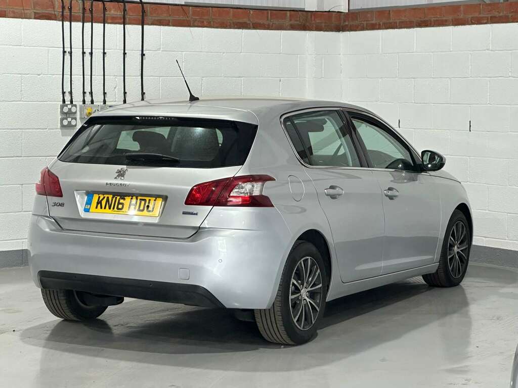 Peugeot 308 1.6 Bluehdi Allure Euro 6 Ss KN16HDU Silver #4
