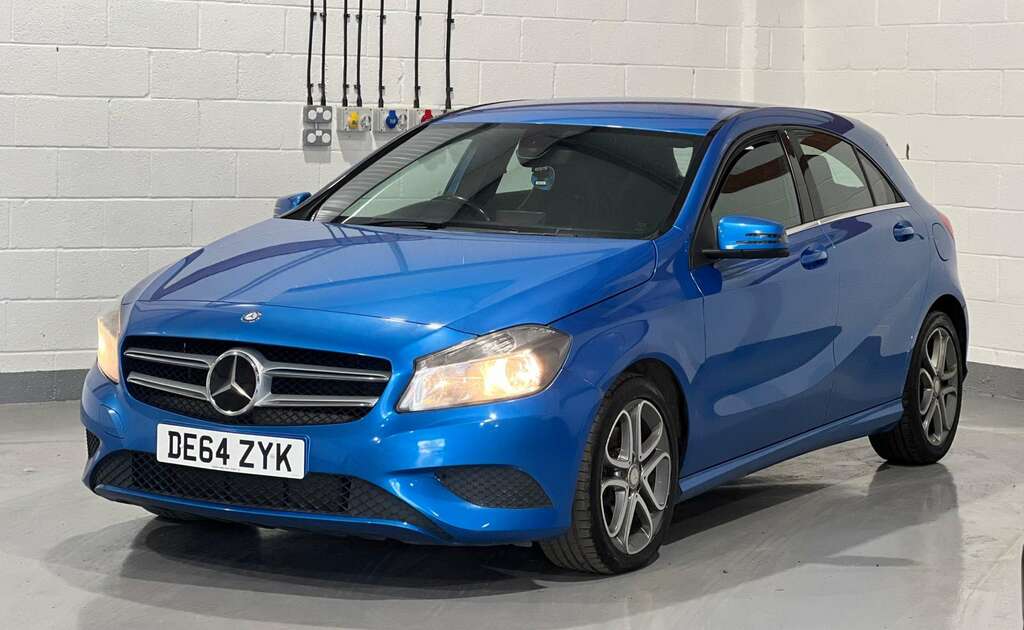 Mercedes-Benz A Class 2.1 A200 Cdi Sport Euro 6 Ss DE64ZYK Blue #2