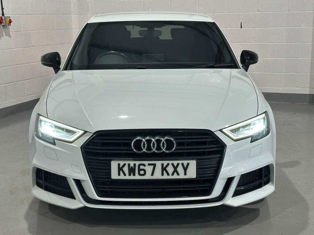 Audi A3 2.0 A3 Sportback Black Edition Tdi KW67KXY White #2