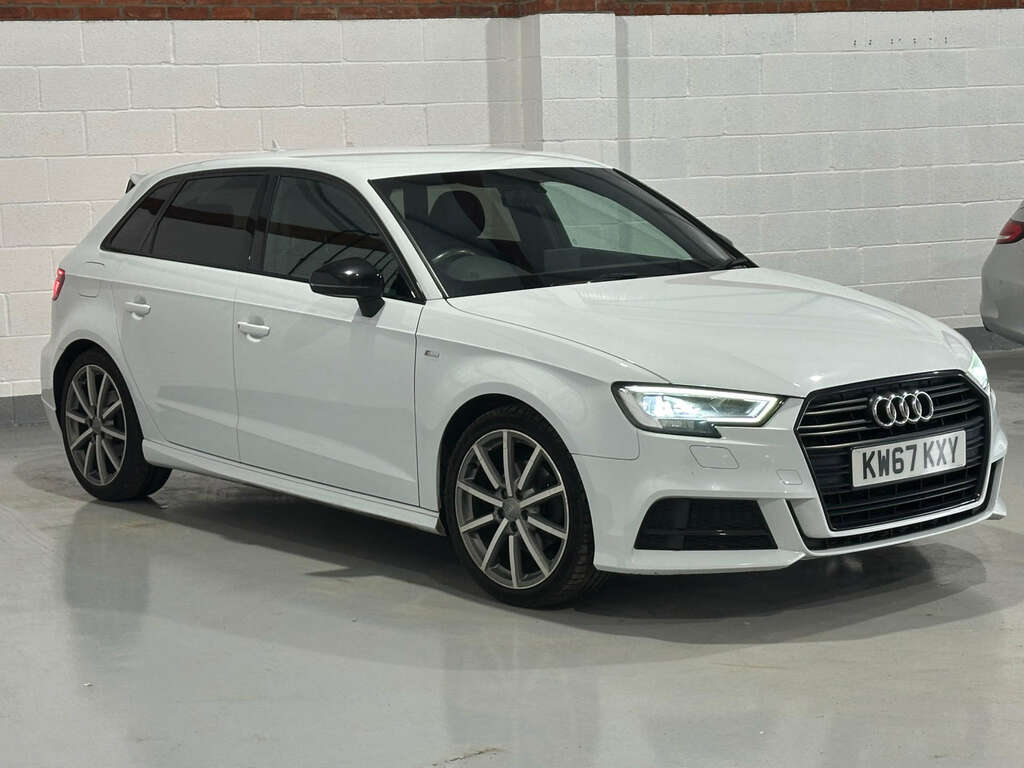 Audi A3 2.0 A3 Sportback Black Edition Tdi KW67KXY White #3