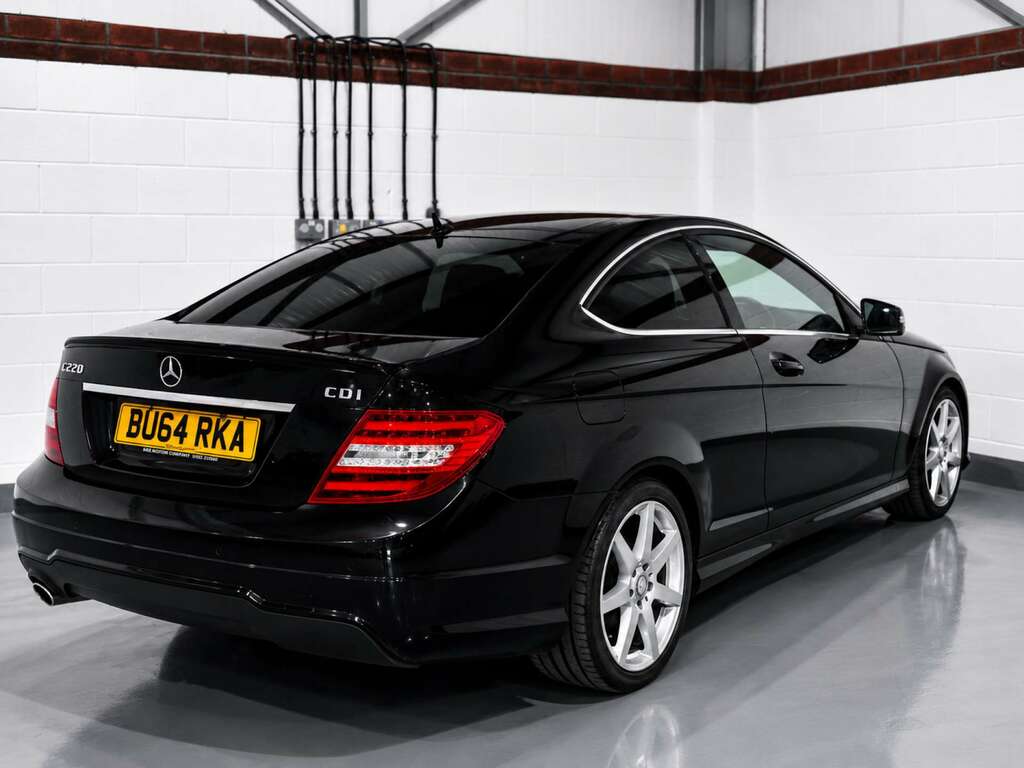 Mercedes-Benz C Class 2.1 C220 Amg Sport Edition Premium Cdi Black #3