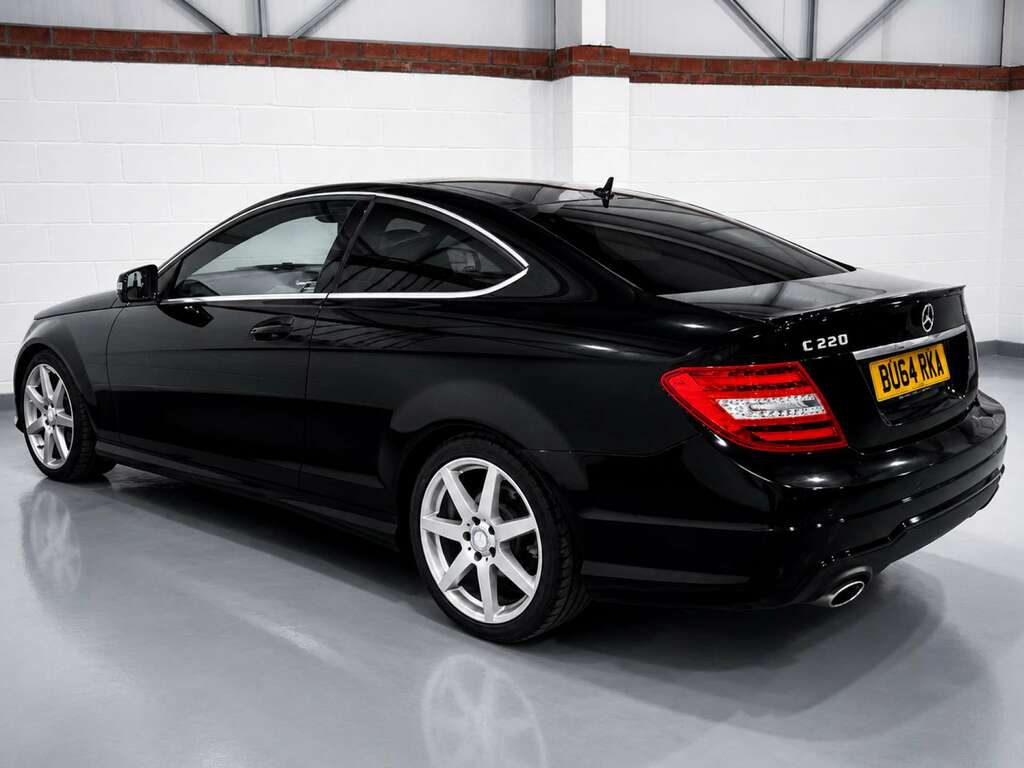 Mercedes-Benz C Class 2.1 C220 Amg Sport Edition Premium Cdi Black #4