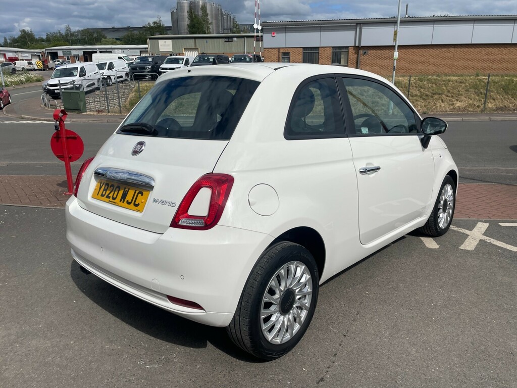 Fiat 500 Lounge 1.0 Mhev 70 White #5