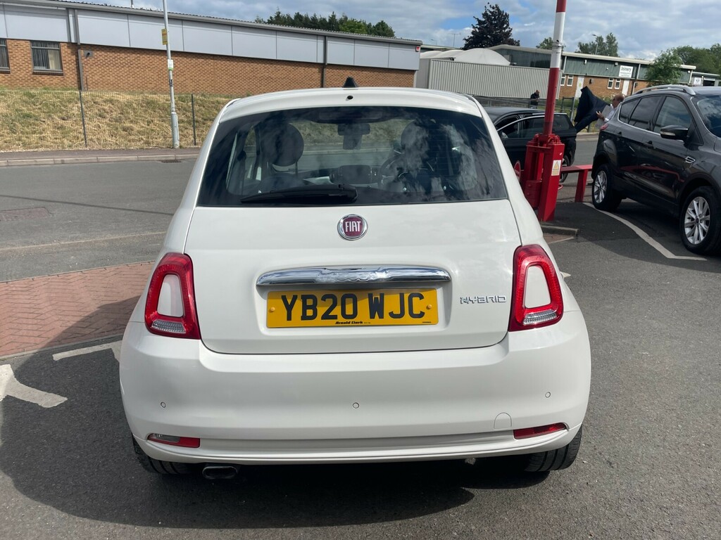 Fiat 500 Lounge 1.0 Mhev 70 White #6