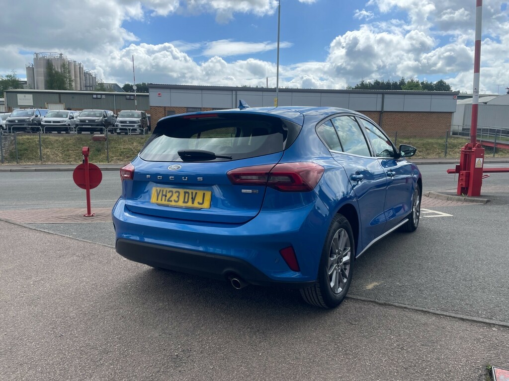 Ford Focus Titanium 1.0T 155Ps Ecoboost Mhev YH23DVJ Blue #5