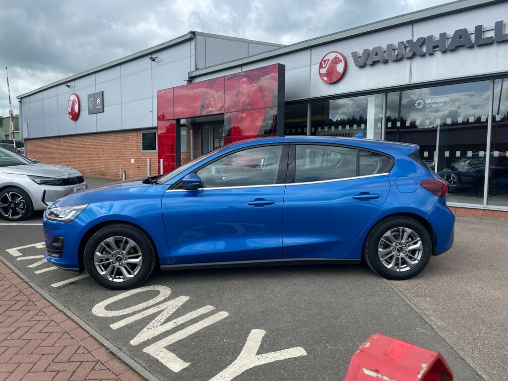 Ford Focus Titanium 1.0T 155Ps Ecoboost Mhev YH23DVJ Blue #2