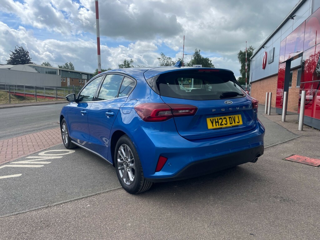 Ford Focus Titanium 1.0T 155Ps Ecoboost Mhev YH23DVJ Blue #3