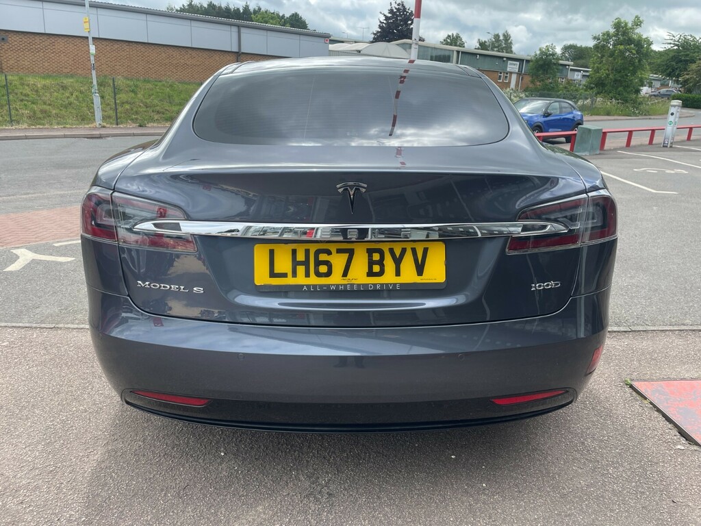 Tesla Model S 100D With Enhanced Full Leather, 21 Tu Silver #4