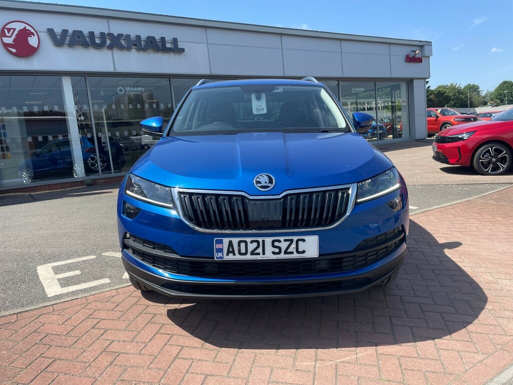 Skoda Karoq Se L 1.5 Tsi Act 150Ps Dsg AO21SZC Blue #2