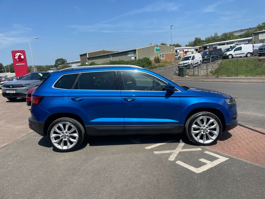 Skoda Karoq Se L 1.5 Tsi Act 150Ps Dsg AO21SZC Blue #4