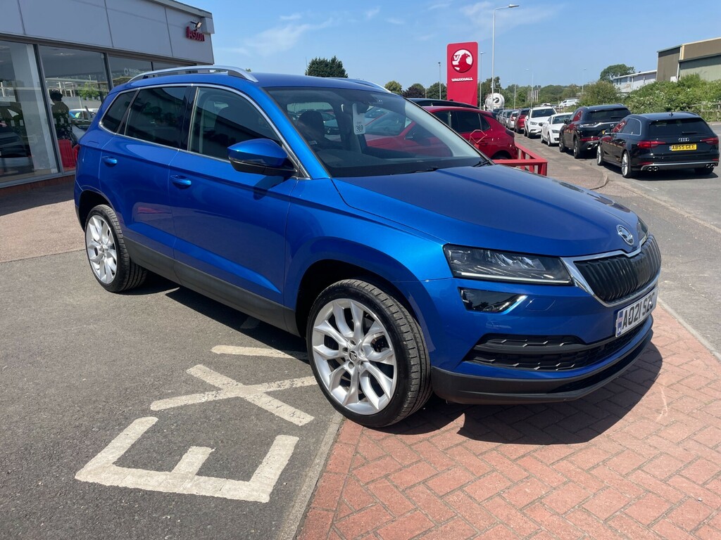 Skoda Karoq Se L 1.5 Tsi Act 150Ps Dsg AO21SZC Blue #3