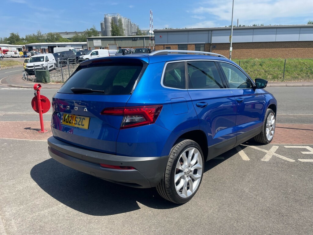 Skoda Karoq Se L 1.5 Tsi Act 150Ps Dsg AO21SZC Blue #5