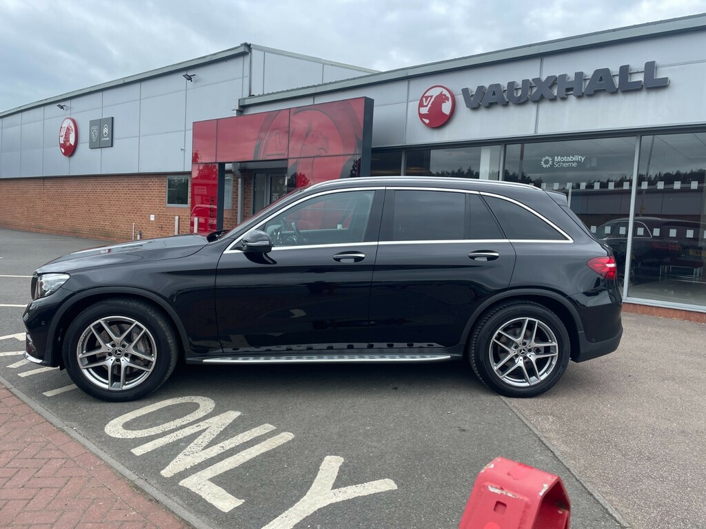 Mercedes-Benz GLC Class 220D Amg Line Premium 4Matic With Panora YA17WWX Black #2