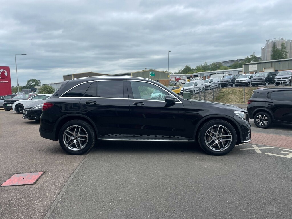 Mercedes-Benz GLC Class 220D Amg Line Premium 4Matic With Panora YA17WWX Black #6