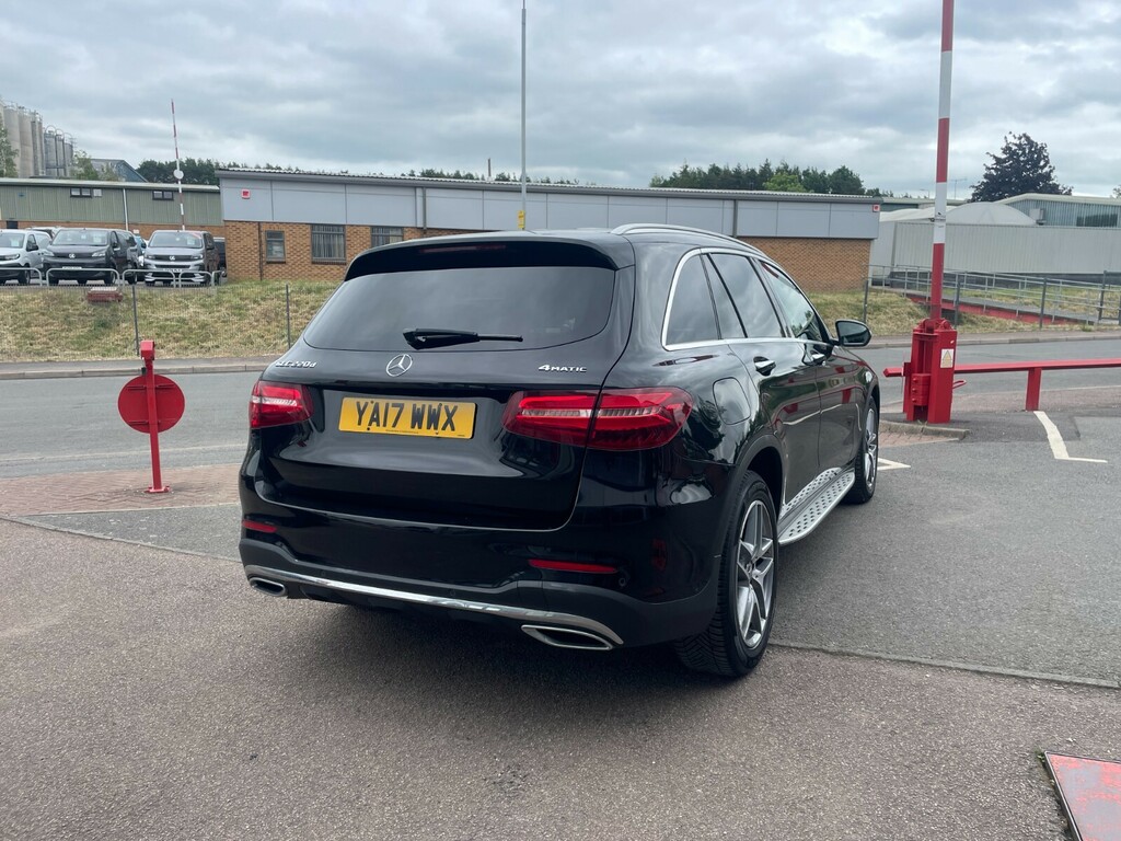 Mercedes-Benz GLC Class 220D Amg Line Premium 4Matic With Panora YA17WWX Black #5