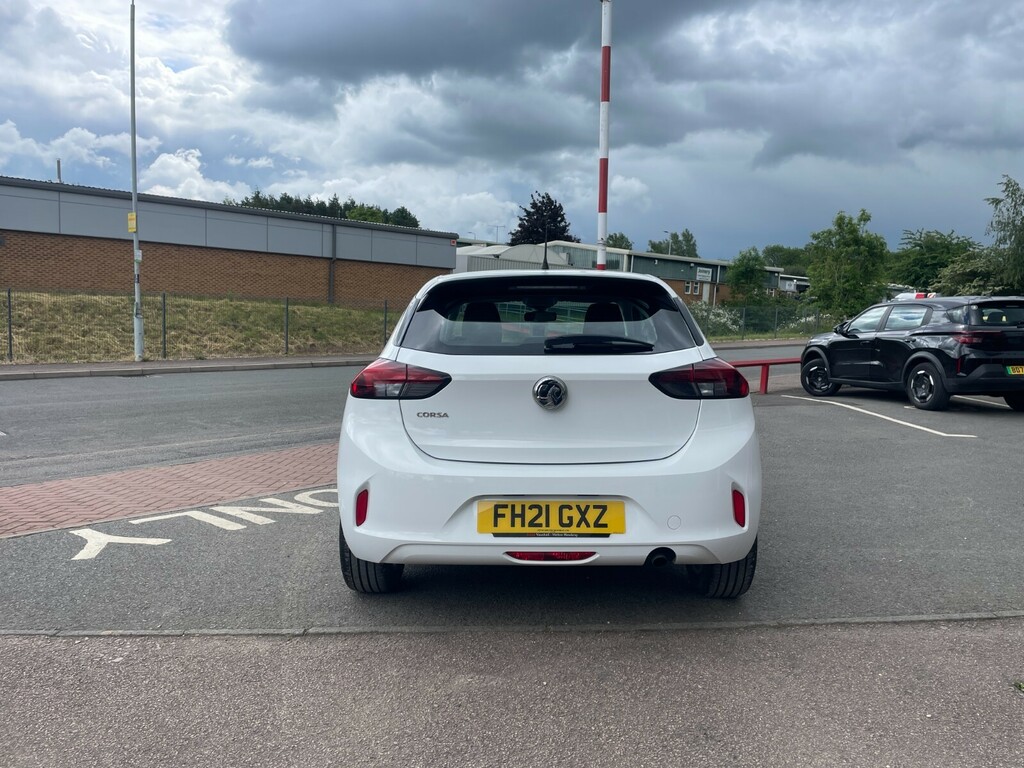Vauxhall Corsa Se 1.2T 100Ps FH21GXZ White #4
