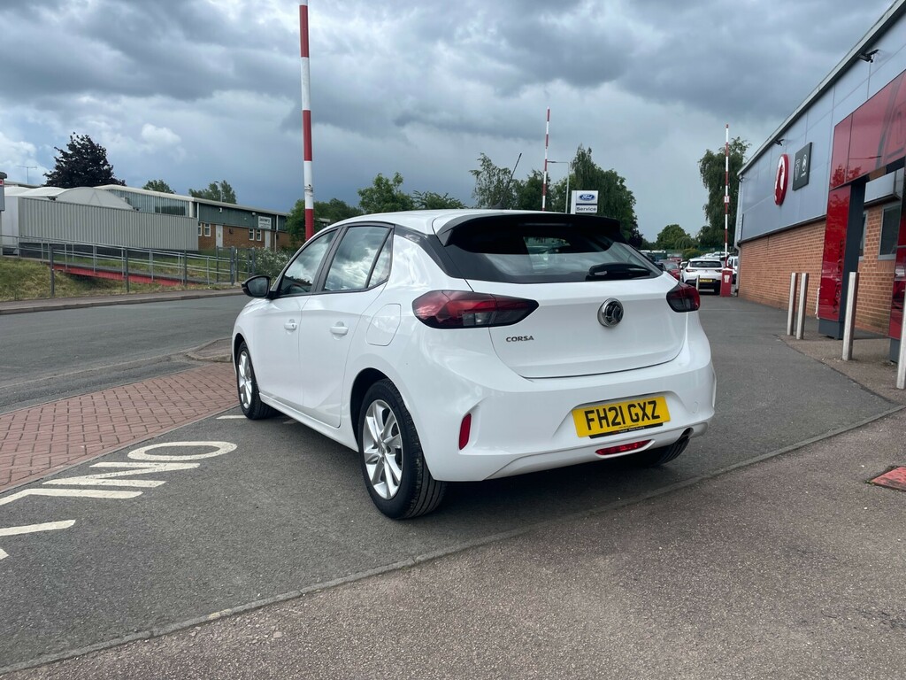 Vauxhall Corsa Se 1.2T 100Ps FH21GXZ White #3