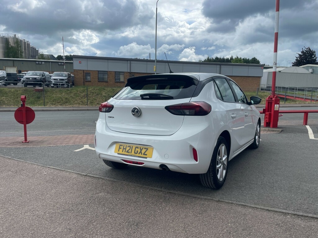 Vauxhall Corsa Se 1.2T 100Ps FH21GXZ White #5
